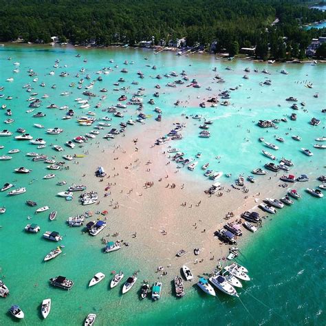 Pure Michigan on Instagram: “#LakeLife x1000! 🚤🌊 At 19 miles long ...