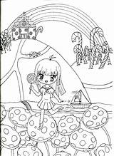 Candyland Characters Coloring Sheets sketch template