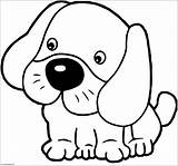 Printable Coloring Page Dog sketch template