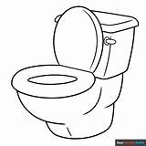 Restroom Coloring Page sketch template
