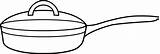 Frying Pan Coloring Page  Free Clip Art sketch template
