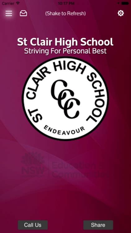 St Clair High School by Active School Apps