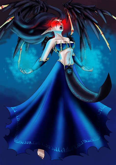 Morgana, The Fallen Angel - final version by Noctume on DeviantArt