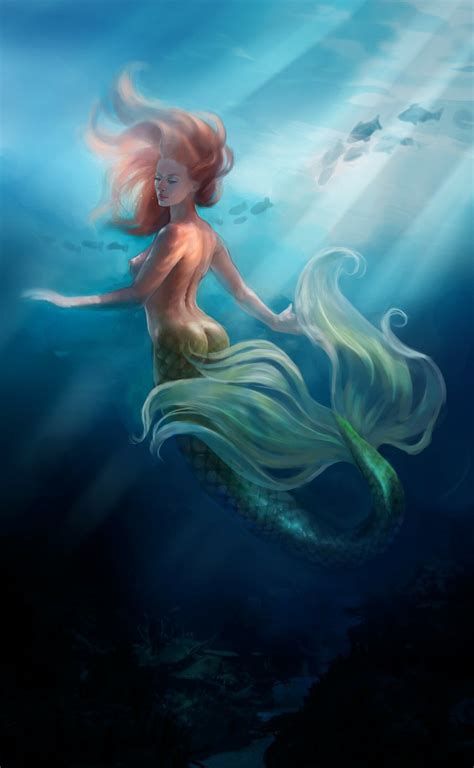 Nana... - Mermaids Fantasy art ( Sirènes/Mermaids/Sirenas)