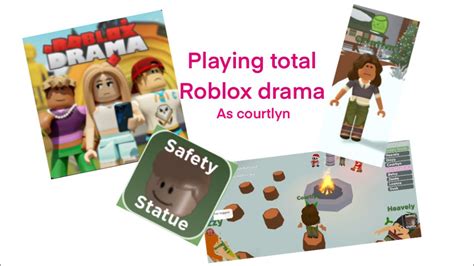 Playing total Roblox drama as courtlyn! 💕 - YouTube