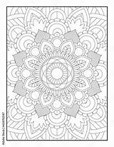 Pattern For coloring Book Flower Mandala Coloring PageColoring Page  sketch template