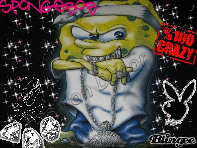 gangster spongebob :D - Spongebob Squarepants Fan Art (22566813) - Fanpop