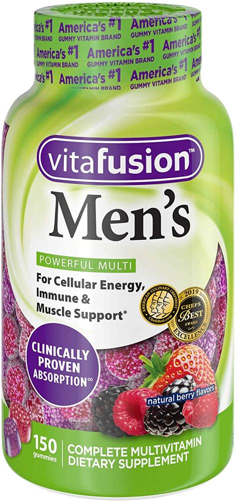 Amazon.com: Vitafusion Men's Gummy Vitamins, 150 count, Multivitamin ...