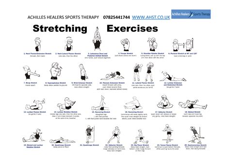 Upper Body Stretching Poster Upper Body Workout Upper - vrogue.co