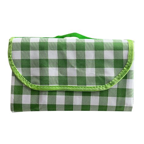 Foldable Picnic Mat Waterproof Oxford Cloth Camping Beach Pad (Green ...