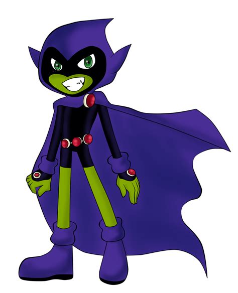 Beast Boy as Raven - Teen Titans Fan Art (38791192) - Fanpop