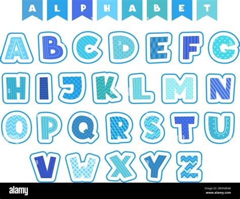 Cartoon alphabet. Letters fonts symbols and numbers vector colored funny characters isolated ...