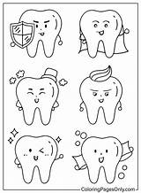 30  Tooth Coloring Pages Free Printable PDF JPG PNG & Online sketch template