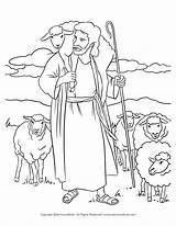 Coloring Pages Pastor Bible Printable Sunday School Shepherd Printables  sketch template