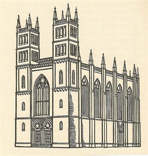 Gothic Architecture Drawing at GetDrawings | Free download