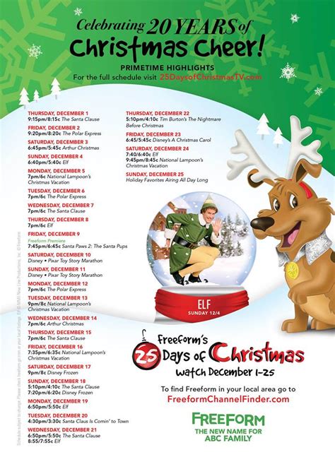 Freeform's 25 Days of Christmas TV Shows (formally ABC Family) - Just ...