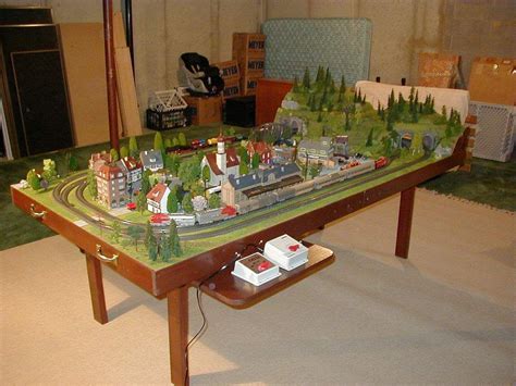 4X8 Marklin HO Scale Layout Model Train Image 1 | Model trains, Model ...