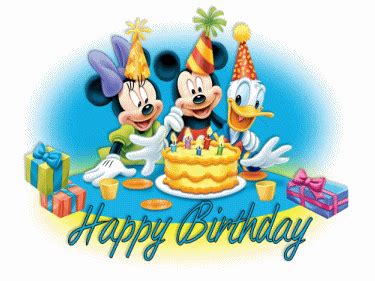 Mickey And Friends :: Happy Birthday :: MyNiceProfile.com