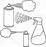 Spray Bottle Coloring Page sketch template
