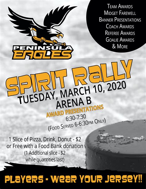 2020 Spirit Rally – Peninsula Minor Hockey Association