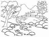 Free Printable Nature Coloring Pages sketch template