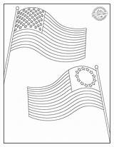 Free American Flag Coloring Pages sketch template