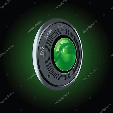 Objective of the camera — Stock Vector © petrkurgan #4880900