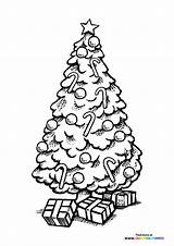 Christmas tree  Coloring Pages For Kids Free And Easy print Or Download sketch template