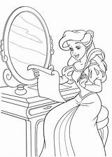 Walt Disney Coloring Pages  Princess Ariel Characters sketch template