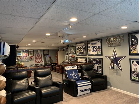 Pin by Carl Anderson on Dallas Cowboys Mancave | Man cave, Man cave ...