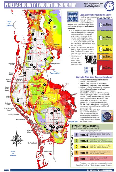 Hillsborough Evacuation Map