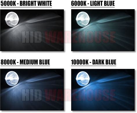 9004 8000K 1 Pair - 2 Year Warranty Medium Blue HID-Warehouse HID Xenon Replacement Bulbs Bulbs ...