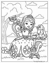 20 Sofia The First Coloring Pages Free PDF Printables sketch template