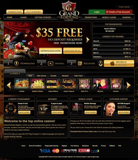 Grand Fortune Casino - No deposit bonus Blog