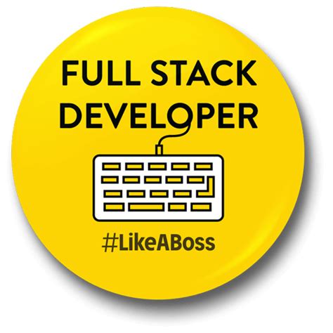 Full Stack Developer Badge - Just Stickers : Just Stickers