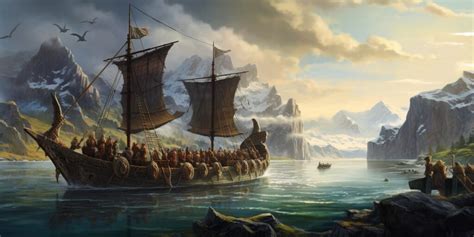 Voyages Beyond the Horizon: The Adventures of Norse Explorers - Viking Style