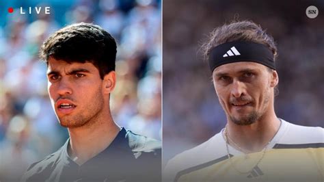 Carlos Alcaraz vs. Alexander Zverev live score, updates, highlights...