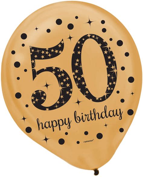The Magic Balloons Happy 50th Birthday Balloons - vrogue.co
