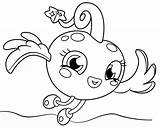 Free Moshi Monsters Coloring Page  Printable Pages For Kids sketch template