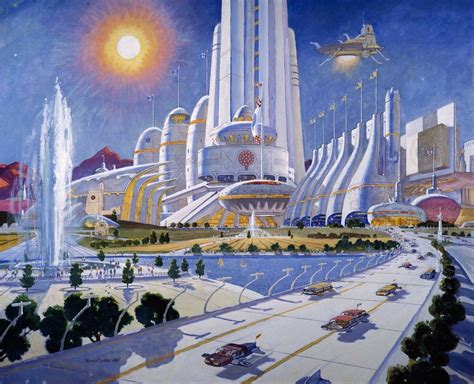 SciFi Art on Twitter | Retro futurism, Futuristic city, Futurism art