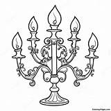 Delightful Lumière The Candelabra Coloring Page  Coloring Pagescom sketch template