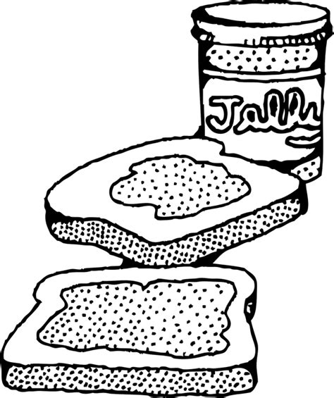 Free vector graphic: Sandwich, Jelly, Jam, Toast - Free Image on Pixabay - 31956