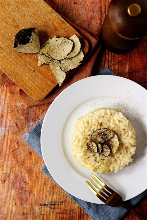 My Foodie Days | Black Summer truffle risotto