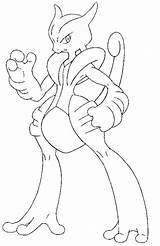 Mega Mewtwo X Coloring Page  Download & Print Online Pages sketch template