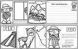 Read Color And Learn  PERU Coloring Pages sketch template