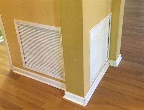 Replacing a Central Air Conditioner Return Vent Cover - All About The House