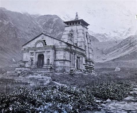 A look at how Kedarnath temple appeared in 1882 – Hill Post