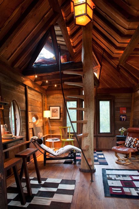 Whimsical treetop sanctuary on Crystal River | Tree house interior ...