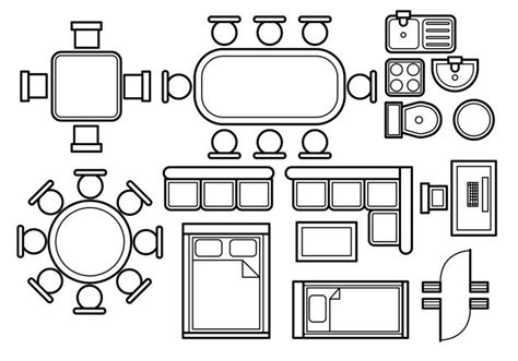 Floor Plan Symbols Free Vector | Floor Roma