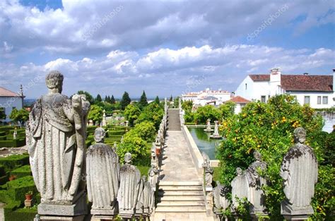 Castelo Branco garden, Beira Baixa region, Portugal — Fotografias de Stock © inaquim #162526858